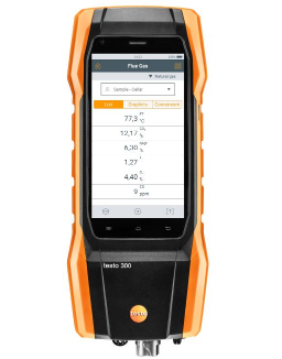 testo 300 - 煙氣分析儀通用型基礎款