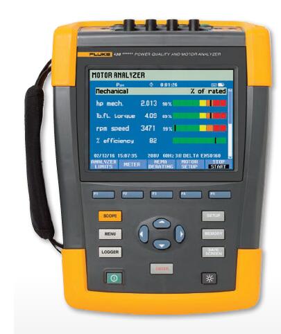 Fluke 438-II 電機效率和電氣性能綜合測試儀